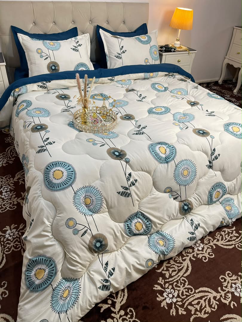 couette deux places en ouate selicone 350g