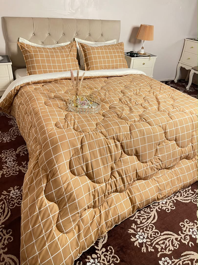 couette deux places en ouate selicone 350g